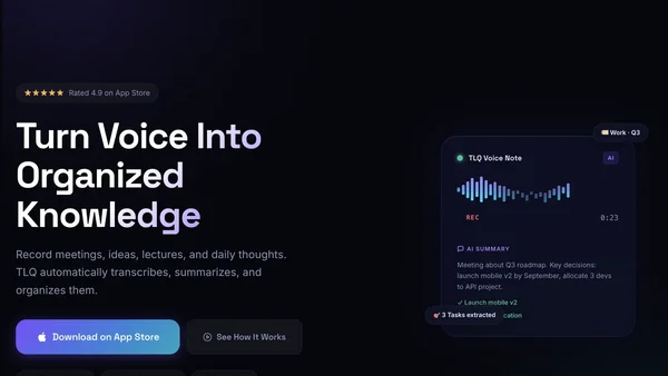TLQ - AI Note Taker