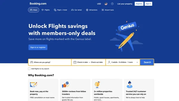 Booking.com screenshot