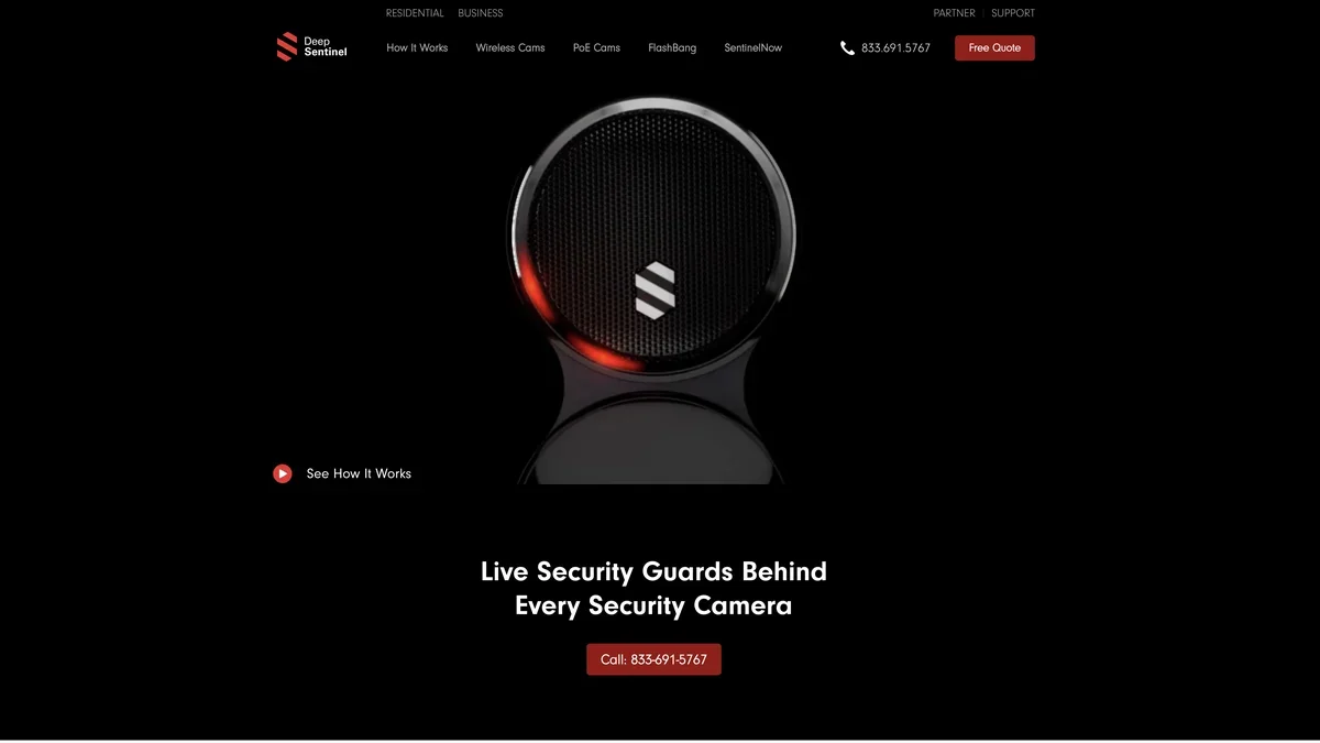 Deep Sentinel screenshot