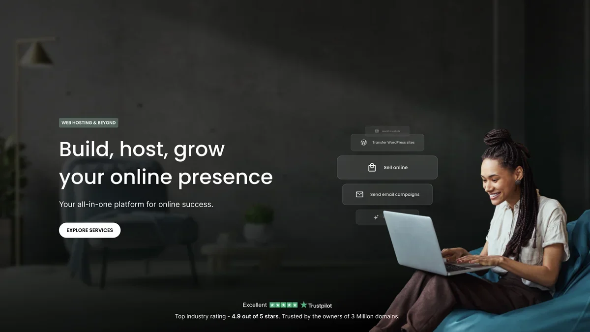 SiteGround screenshot