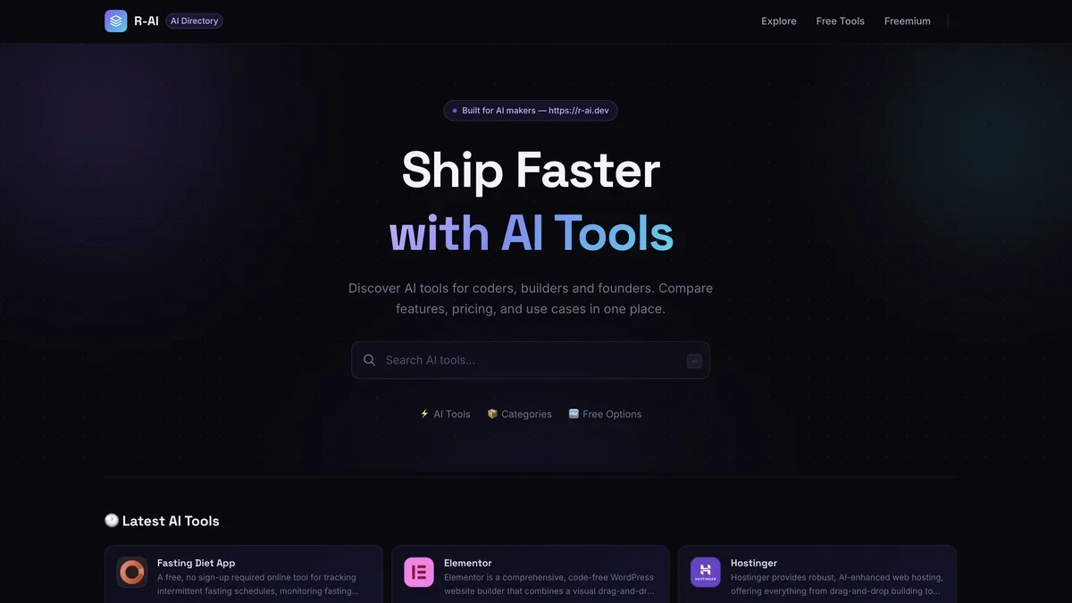 R-AI Dev screenshot